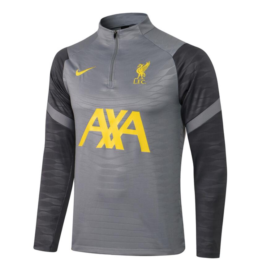 2021/22 Liverpool Grey Training Sweatshirt